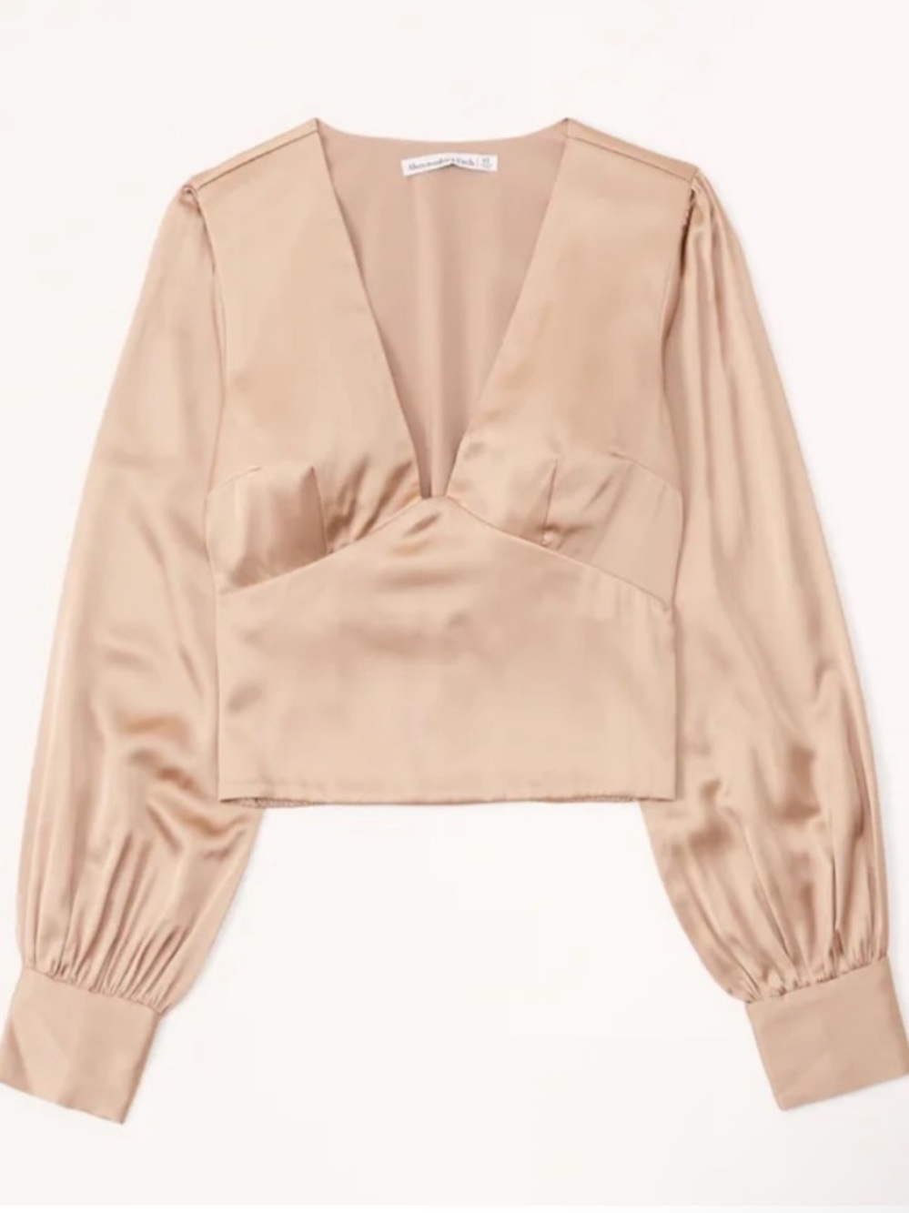 Abercrombie & Fitch satin blouse L NWT